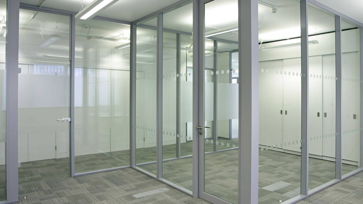 six metal aluminium and metal products extrusion profiles office partition systems