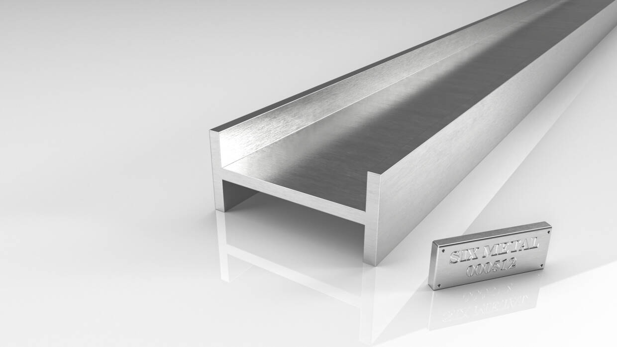 six metal aluminium manufacturer wholesaler extrusion and architectural H profiles
