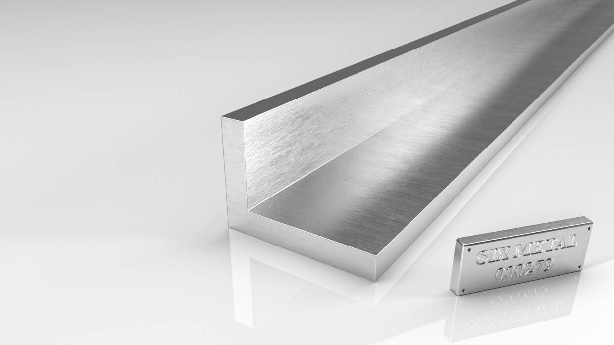 six metal aluminium manufacturer wholesaler extrusion and architectural angles unequal L profiles