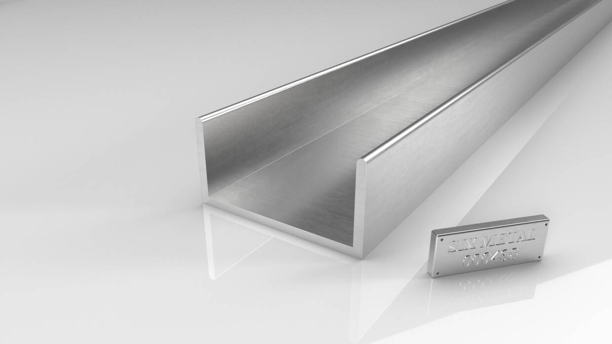 six metal aluminium manufacturer wholesaler extrusion and architectural radiused U profiles