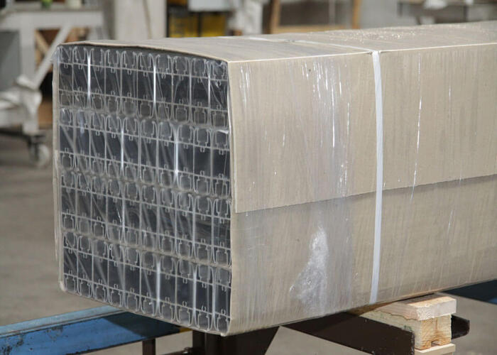 six metal aluminium profile manufacturer wholesaler extrusion and architectural aluminium profiles production packaging